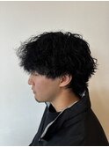 ツイストスパイラルメンズパーマ