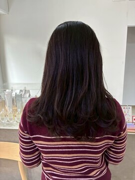2195ヘアー 世田谷代田(2195hair) 美髪ローズブラウンヘア