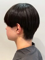 オレンジペコ(orange peco)&nbsp;メンズショート マッシュショート ダークアッシュ 20代