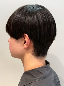 オレンジペコ(orange peco) メンズショート マッシュショート ダークアッシュ 20代