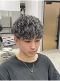 【梅田】ホワイトメッシュ×ツイストスパイラルパーマ