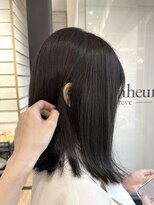 ラボヌールヘアーレーヴ 池袋店(La Bonheur hair reve)&nbsp;オリーブグレージュ/ミディアムヘア/似合わせカット/佐藤