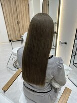ReFa認定プレミアムサロン 全席個室美容室 Zina ガーデンズ千早【6/27OPEN(予定)】&nbsp;オリーブブラウン×髪質改善 千早 美容室