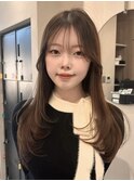 着物ヘア/大人ガーリー/ダークアッシュ/似合わせカット/元町三宮