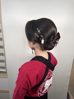 美容室こころ お祭りのヘアスタイル