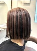 ROUIS/津田沼駅/ハイライト/白髪ぼかしハイライト/ケアブリーチ
