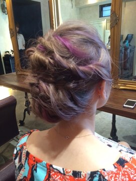 サロンドミルク 原宿(salon de MiLK) 簡単アレンジ