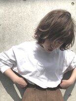 レオニード 表参道(LEONID)&nbsp;【KHANHHOA表参道最上】外ハネくしゅくしゅカール