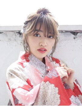 オリーブスバイネオリーブ(Olive's by neolive) 【新宿 Neolive】☆浴衣☆ナチュラル大人かわいいアレンジ☆