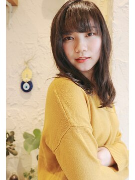 ランプヘアー(LAMP HAIR) 黒髪暗髪暗めベージュ大人ナチュラルモテ愛されゆるふわセミ