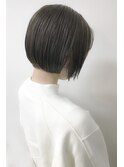 【LUNON fieju】MODEカジュアル×切りっぱなしショートボブ