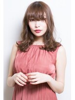 クアトログランシュ 水戸店(QUATRO×GranCieux)&nbsp;厚めバングで小顔セミロング