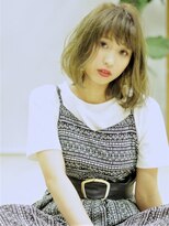 エムスラッシュ みなとみらい馬車道店(M SLASH)&nbsp;M.SLASH馬車道/毛先カラー/ハイトーンカラー/ミディアムウルフz2