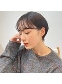 【Gigi渋谷】前髪も大人かわいい韓国風ショートボブミニボブ