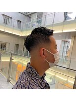 マイティ バイ エイチ(mighty by H)&nbsp;フェードスタイル×かきあげ前髪