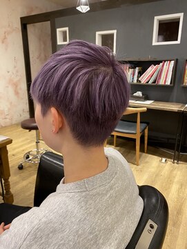 リアン 上尾店(Rien) ボブ/カーキグレージュ/マッシュショート/フェザーバンク[上尾]