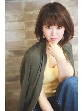 クロワ(croix) 【croix】 ワンカール×フェアリー×切りっぱなしボブ