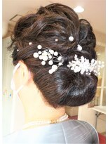 デザインヘアーピアジェ 八木店(DESIGN HAIR PIAGET) ☆2022年・ピアジェ入学式☆最新アップ&着付&メイク☆