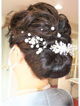 デザインヘアーピアジェ 八木店(DESIGN HAIR PIAGET) ☆2022年・ピアジェ入学式☆最新アップ&着付&メイク☆