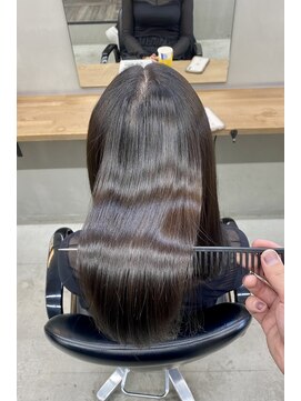 アンジェリカ 鹿児島中央タワー店(ANGELICA) 【ANGELICA】絹髪縮毛矯正