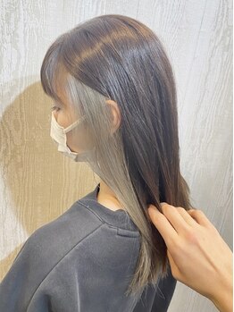 テーラヘアー 蘇我店(TELA HAIR)の写真/実力派スタイリストがお客様に合ったオリジナルカラーをご提案◎＋ケアプロで潤いのある艶髪に◎【蘇我】