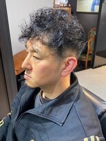 バーバーバー 四谷(BARBER-BAR)&nbsp;ツーセクションスペインカール風スタイル！