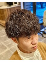 ヘアーショップケイ(HAIR SHOP K.)&nbsp;威風堂々の波巻きマッシュ