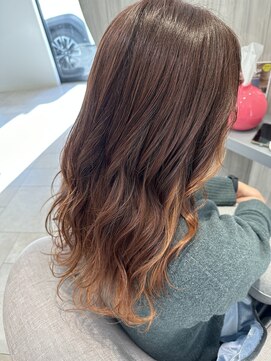 カラーズ(PRIVATE HAIR SALON COLOR'S) インナー☆オレンジカラー