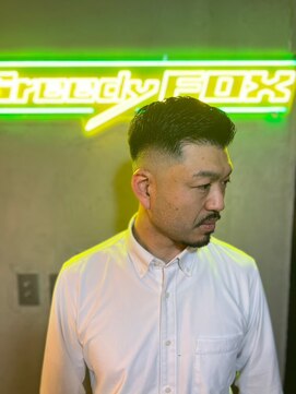 グリーディーフォックス 代々木(Greedy FOX) 束感/コンマヘア/アップバング/ツーブロックマッシュ/フェード