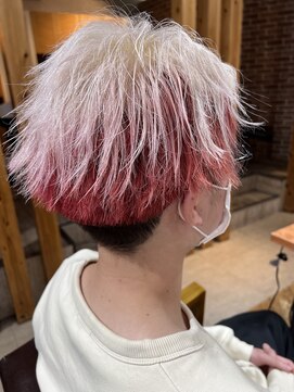 オーブ ヘアー リリー 博多2号店(AUBE HAIR lily) ツートンインナーカラー！