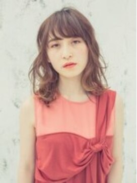 ナインオクロック 津志田店(9o'clock) 無造作ウェーブ×スパイシーミディ