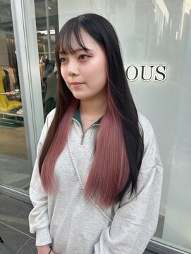 ロカ(roka) インナーカラー　　/ベビーピンク