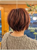 【nico□trunk】大人ショートボブ丸みショートカット