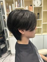 テテ(TETE) 刈り上げなし/センターパート/ウルフ