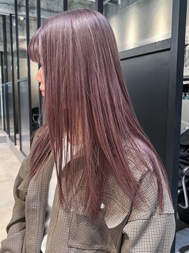 アルバム 銀座(ALBUM GINZA) グレージュカラーくびレイヤーエモージュ美髪_ba489081