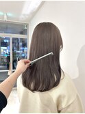 透け感カラー