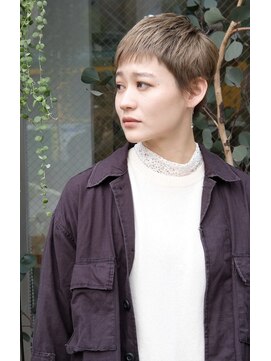 シーン(SCENE) ショート ブリーチ ダブルカラー グレー