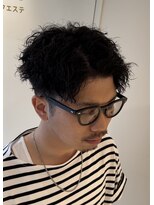 スイッチ(men's SWITCH)&nbsp;大分メンズツイストスパイラルパーマ刈り上げショートレイヤー