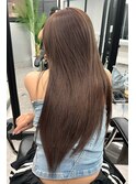 ベージュブラウン 【韓国ヘア 大阪 梅田】 