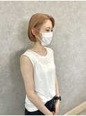 髪質改善/インナーカラー/ブリーチ/ボブ/ケアブリーチ/韓国/