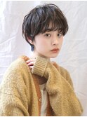 マッシュショート・ニュアンスパーマ・ショートヘア・銀座