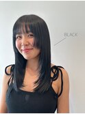 ブラック/黒髪/暗髪