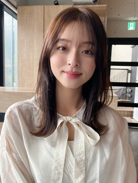 エトラ 渋谷店(etora) 小顔 美髪 レイヤーカット イメチェン ワイドバング"