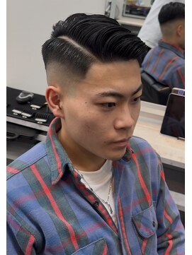 ハーツ バイ レックス 中野(HEARTS by rex) 七三フェード/中野駅