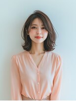 e.m.a プレミアムビューティーサロン 栄駅店(e.m.a PREMIUM BEAUTY SALON)&nbsp;レイヤーカット/イメチェン/外ハネボブ/美髪/ワイドバング/髪型