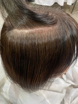 サロン シー(salon sea) 脱白髪染め　白髪ぼかし抗酸化カラー17