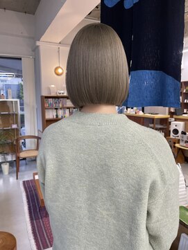 ポートヘアサロン(PORT HAIR SALON) オリーブベージュ