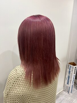 ヌク(Nuku.) チェリーピンク＿ブリーチ＿ピンク