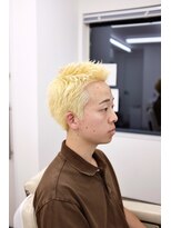 パストアンドニュー(past and new) スパイキーショート 金髪