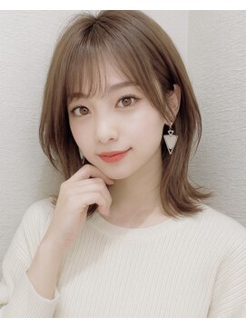 ウィールール 手稲店(WE RULE) 大人ミディアムグレージュカラー